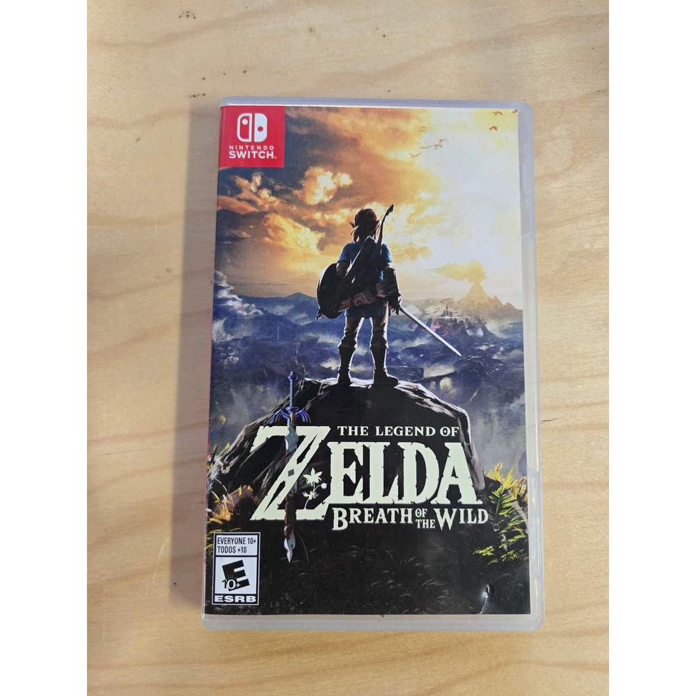 The Legend of Zelda Breath of the Wild Nintendo Switch Game HAC P AAAAA USA